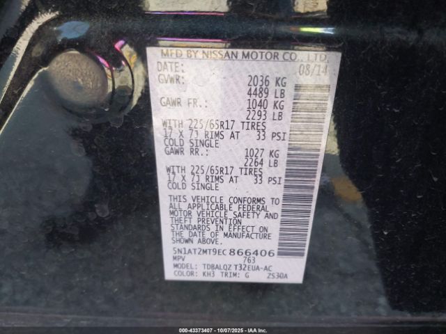 Nissan Rogue Sv Image 6