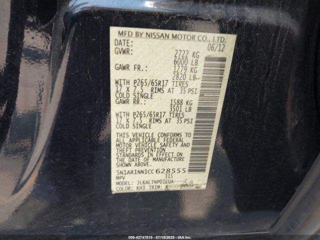 Nissan Pathfinder Sv Image 6