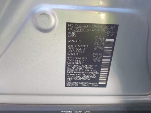 Nissan Rogue Sv Image 9