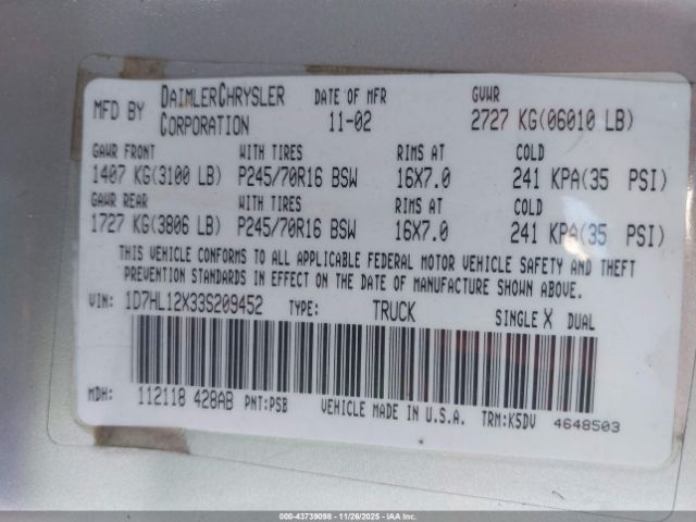 Dodge Dakota Image 13