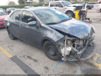  Salvage Toyota Corolla