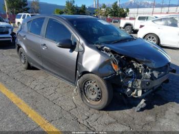  Salvage Toyota Prius c