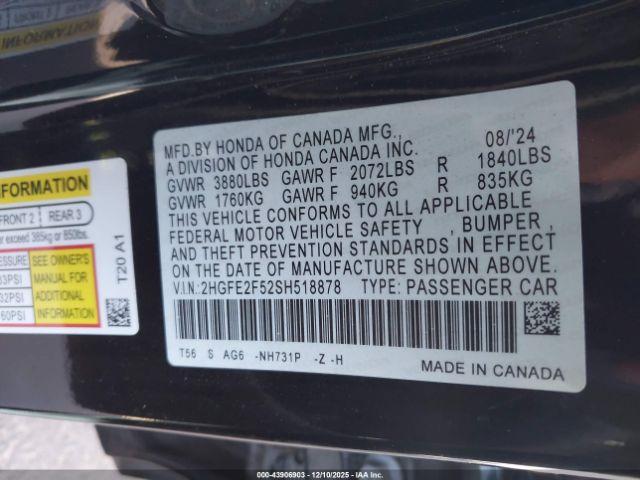 Honda Civic Sport Image 14