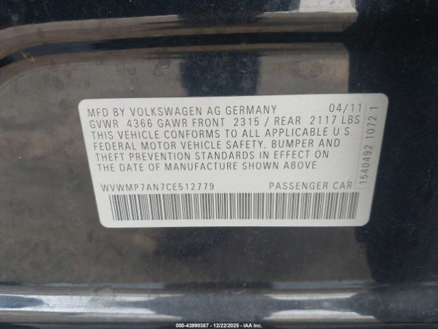 Volkswagen CC Sport Image 10