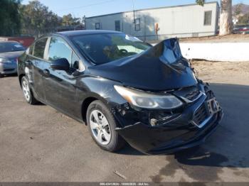  Salvage Chevrolet Cruze