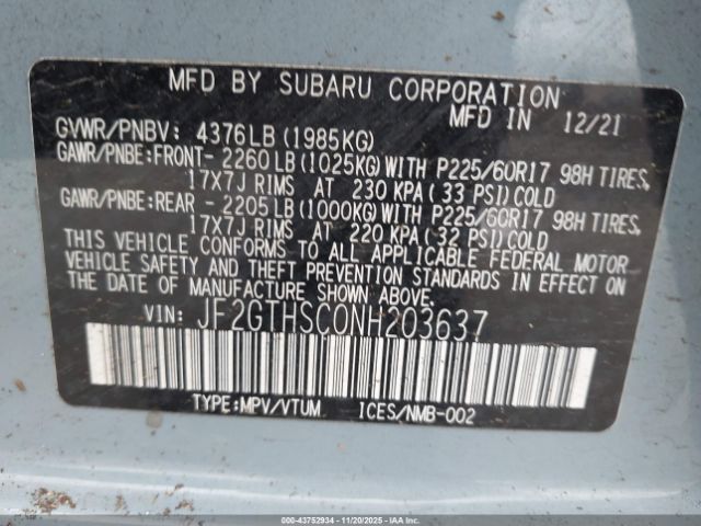 Subaru Crosstrek Sport Image 11