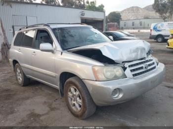  Salvage Toyota Highlander