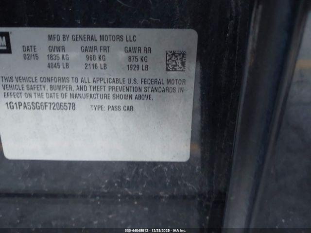 Chevrolet Cruze Ls Auto Image 9