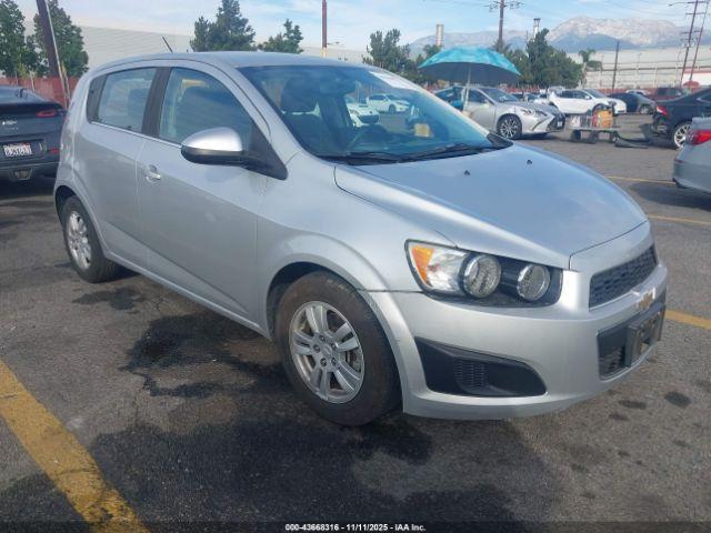  Salvage Chevrolet Sonic