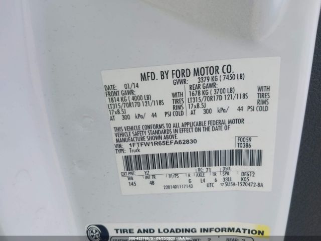 Ford F-150 Svt Raptor Image 14