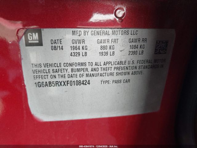 Cadillac ATS Luxury Image 16