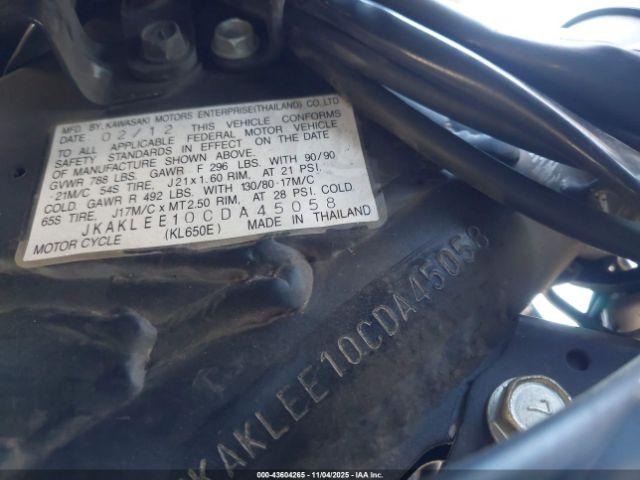 Kawasaki Kl650 E Image 9