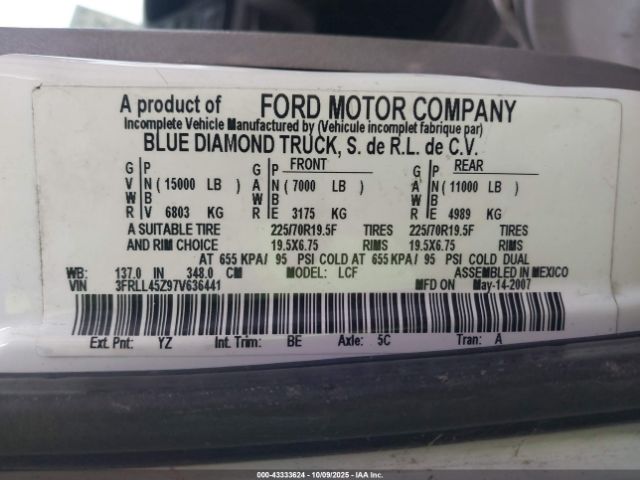 Ford Lcf 645a Image 9