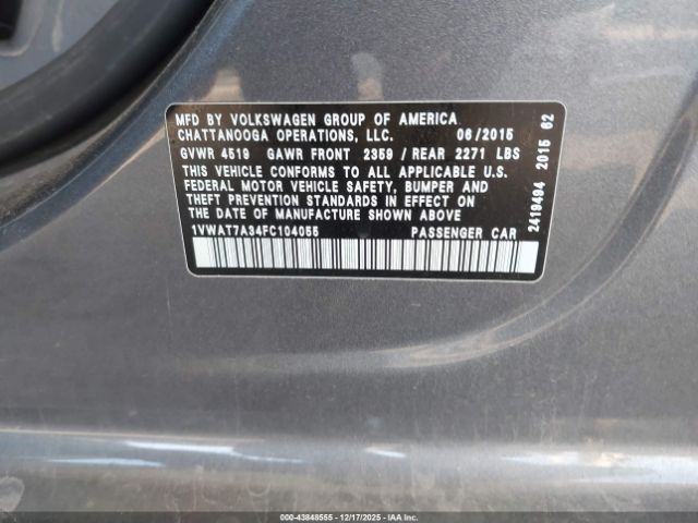 Volkswagen Passat 1.8t Limited Edition Image 10