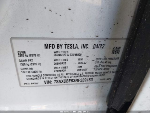 Tesla Model X Plaid Tri Motor All-wheel Drive Image 7